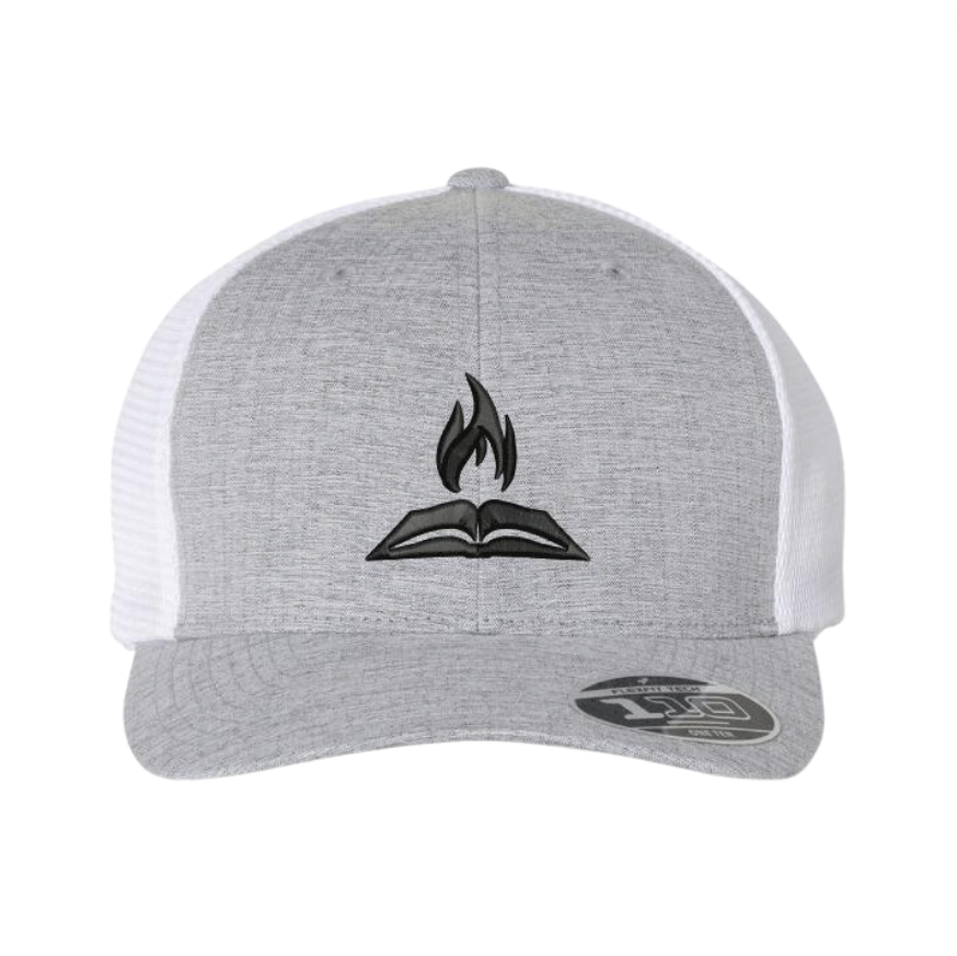 TTW Snapback Hat - Black Flame