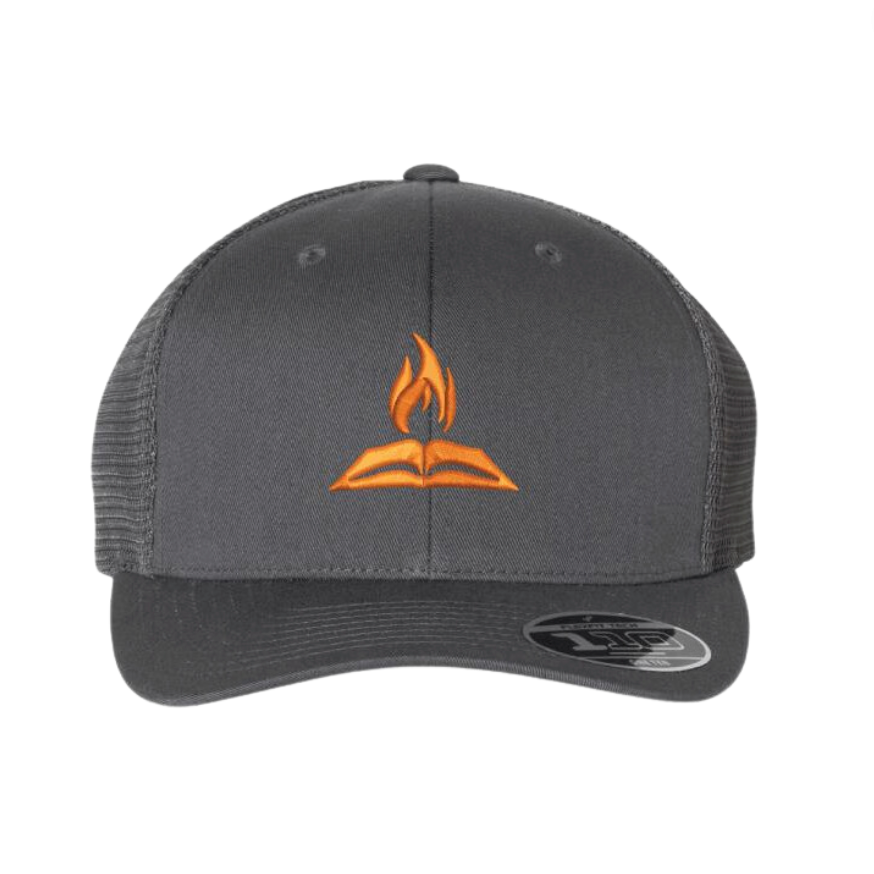 TTW Snapback Hat - Orange Flame