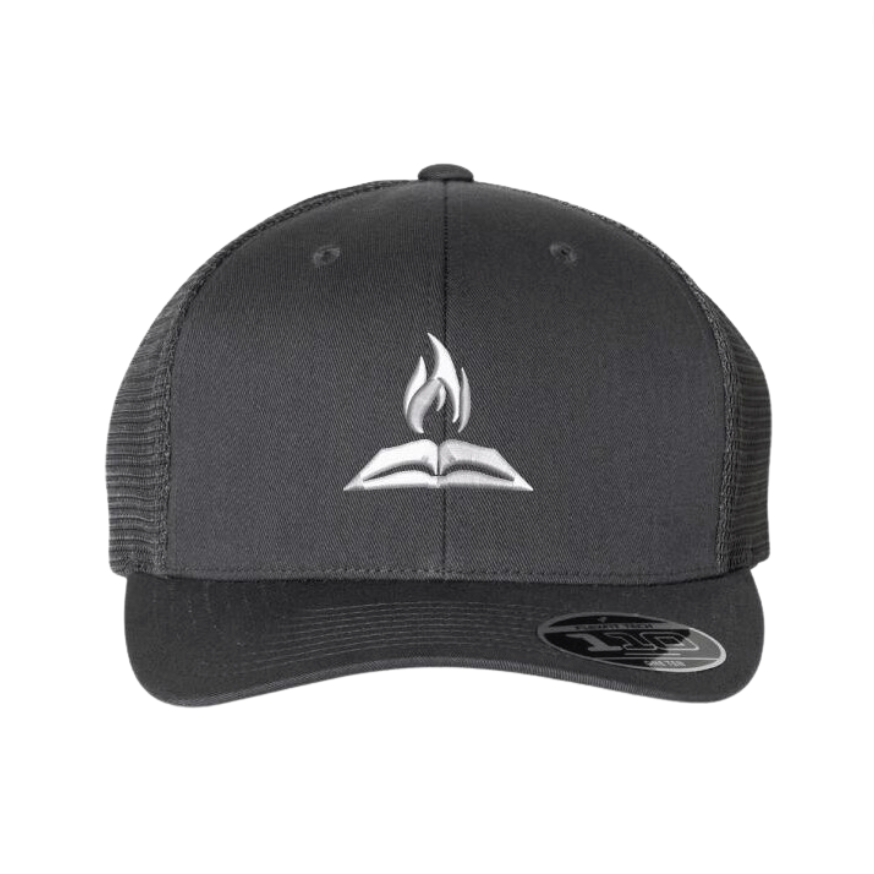 TTW Snapback Hat - White Flame