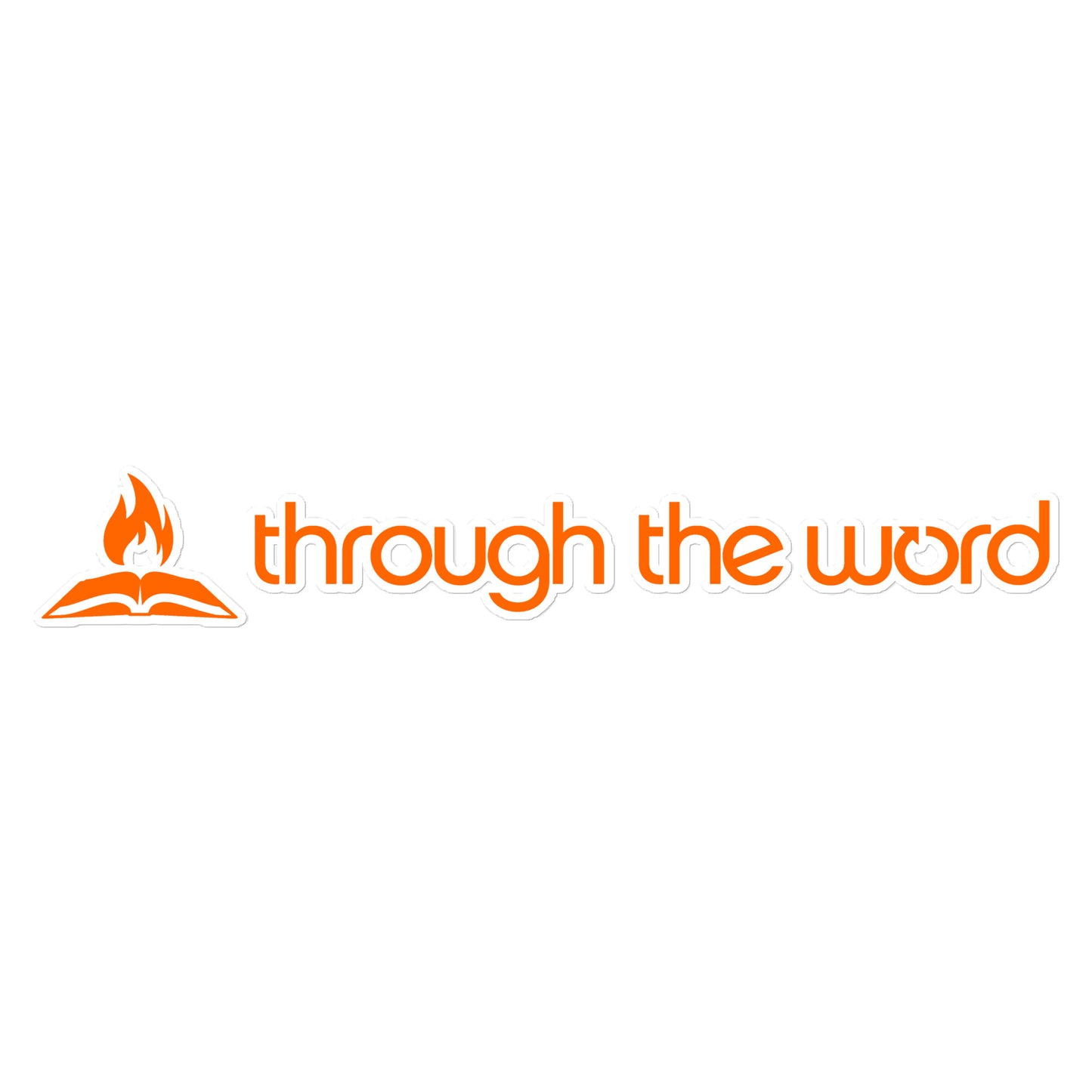 TTW Large Logo Sticker - 15"x3.75"