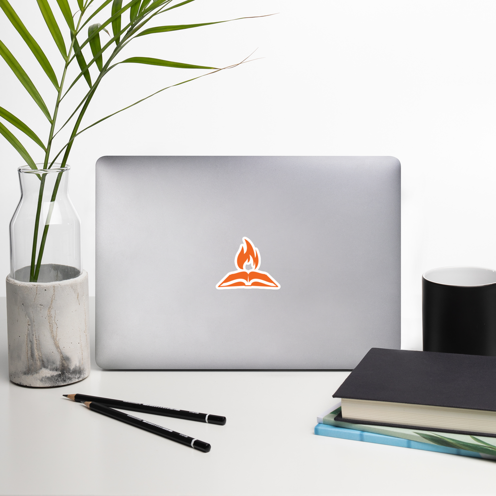 TTW Square Flame Logo Sticker - Various Sizes