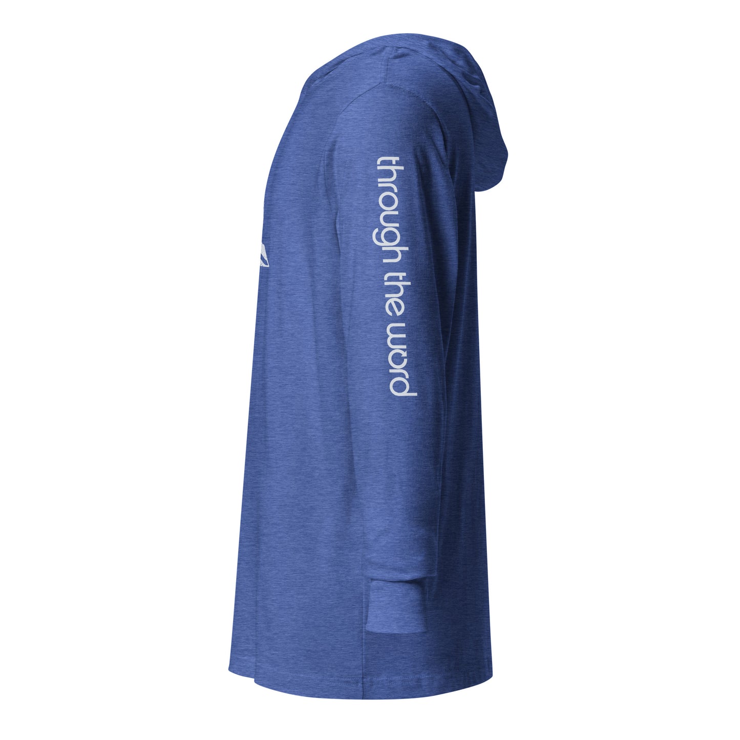 TTW Hooded Long Sleve Shirt - Flame + Wordmark Sleeve