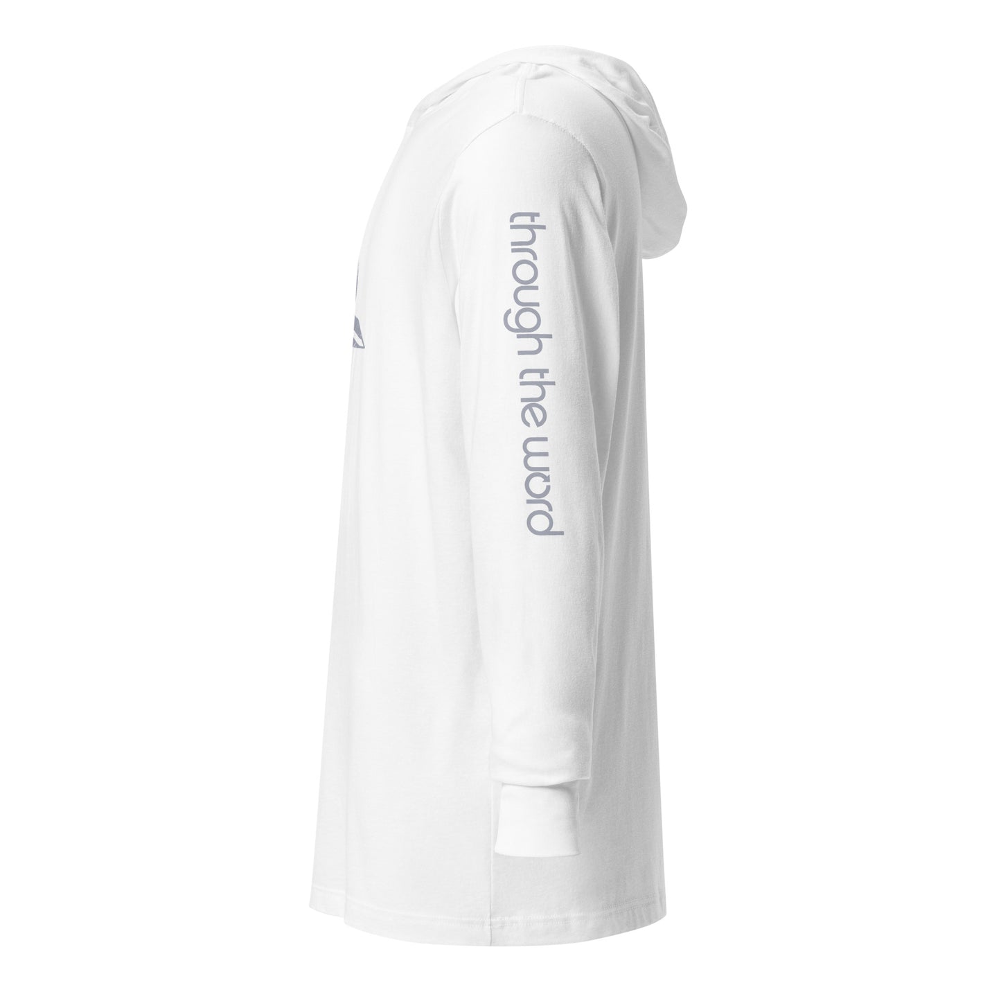 TTW Hooded Long Sleve Shirt - Flame + Wordmark Sleeve