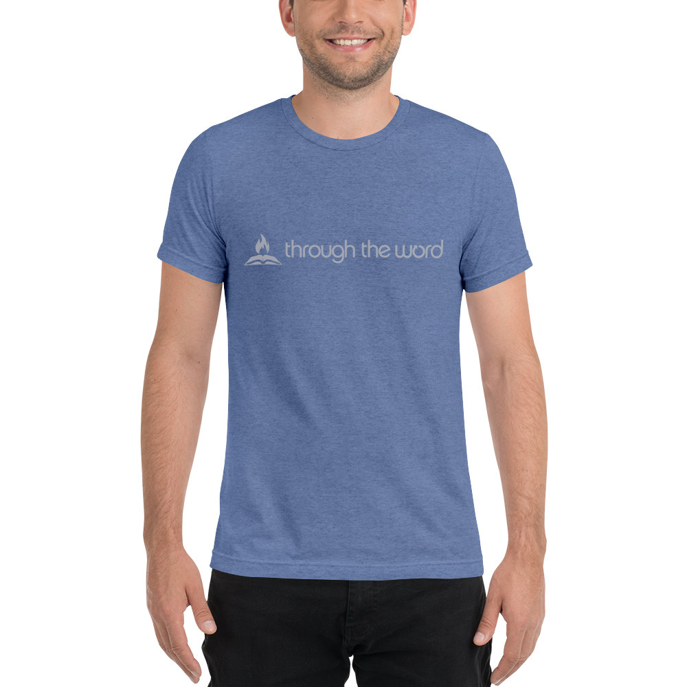TTW Tri-Blend Premium T-Shirt - Flame Wordmark Logo