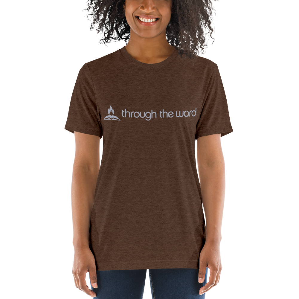 TTW Tri-Blend Premium T-Shirt - Flame Wordmark Logo