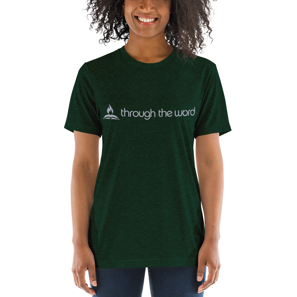 TTW Tri-Blend Premium T-Shirt - Flame Wordmark Logo