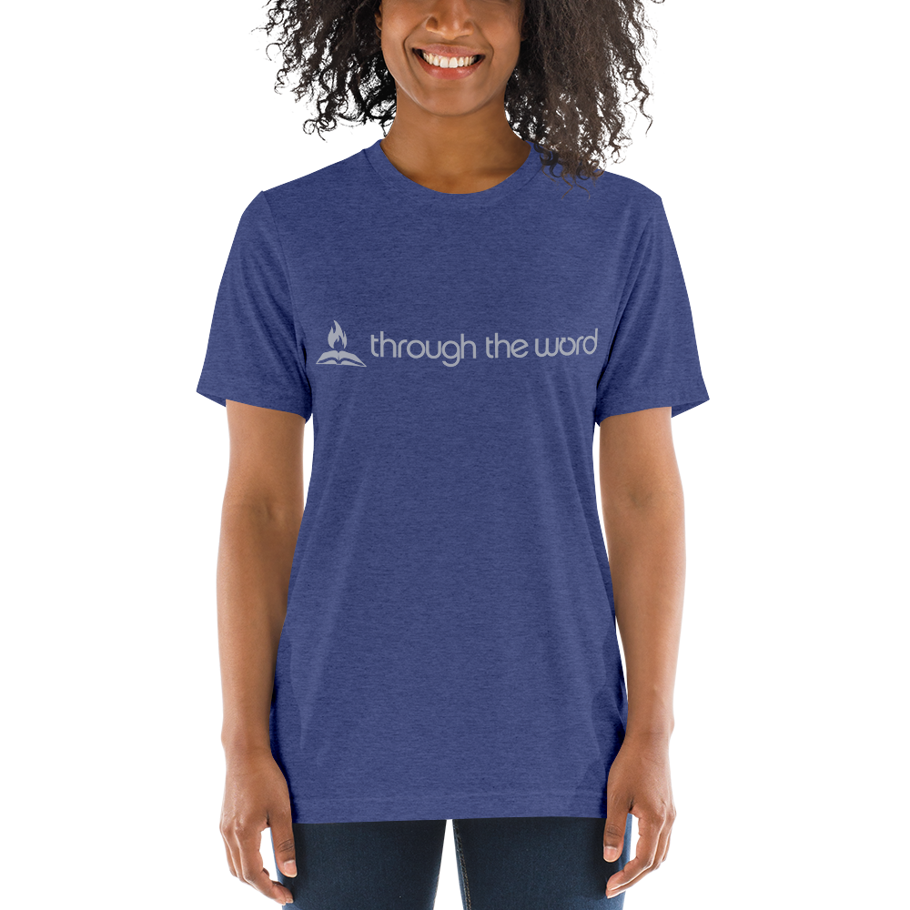 TTW Tri-Blend Premium T-Shirt - Flame Wordmark Logo