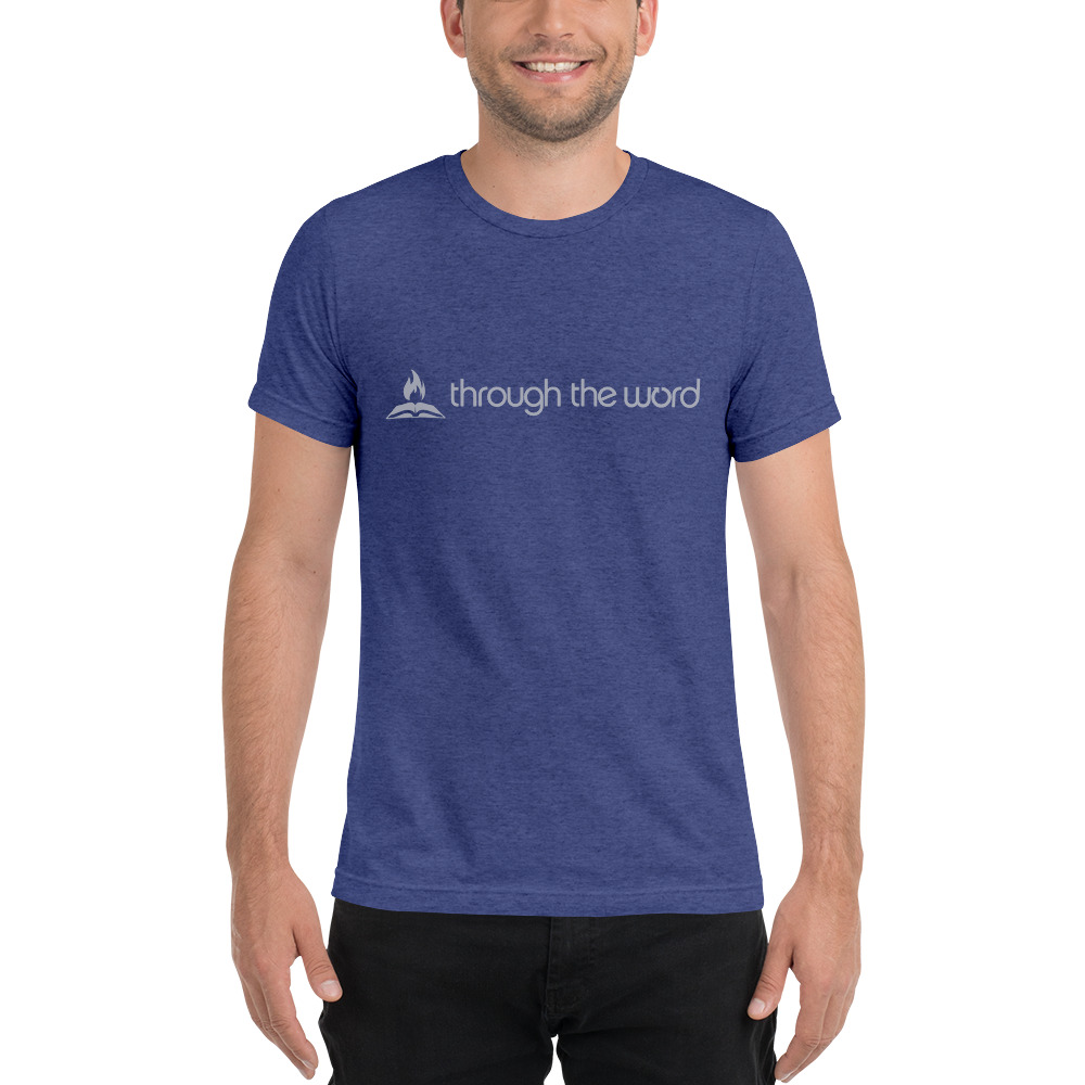 TTW Tri-Blend Premium T-Shirt - Flame Wordmark Logo