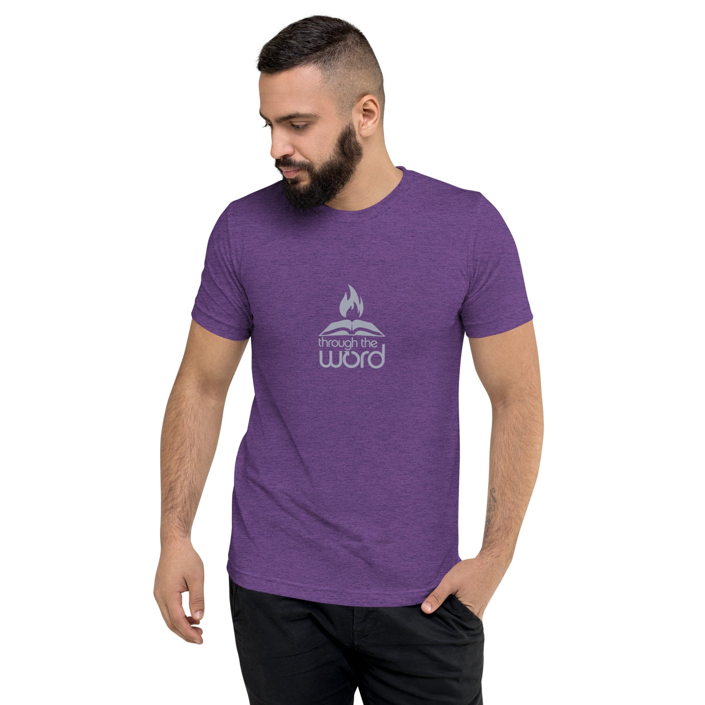 TTW Tri-Blend Premium T-Shirt - Vertical Logo