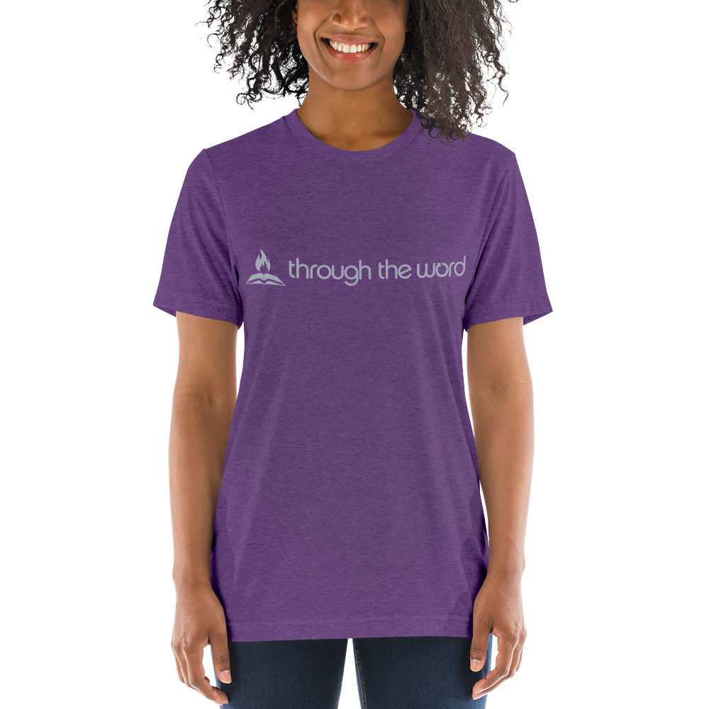 TTW Tri-Blend Premium T-Shirt - Flame Wordmark Logo