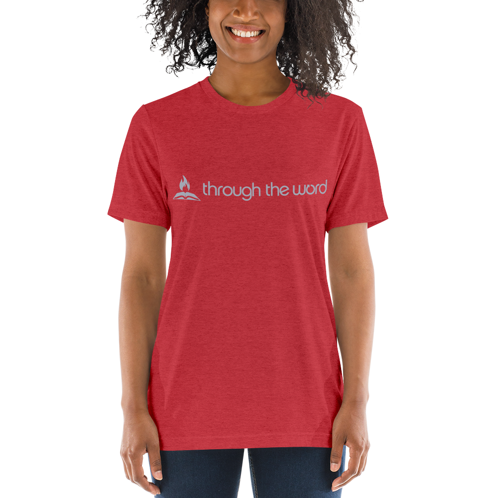 TTW Tri-Blend Premium T-Shirt - Flame Wordmark Logo