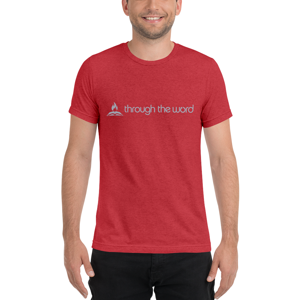 TTW Tri-Blend Premium T-Shirt - Flame Wordmark Logo