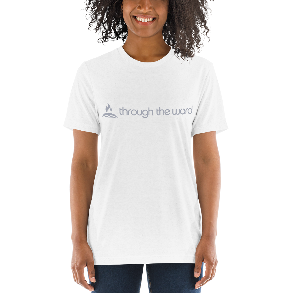 TTW Tri-Blend Premium T-Shirt - Flame Wordmark Logo