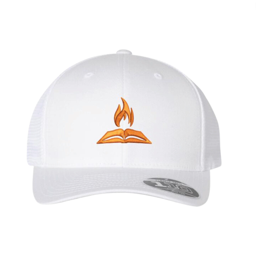 TTW Snapback Hat - Orange Flame