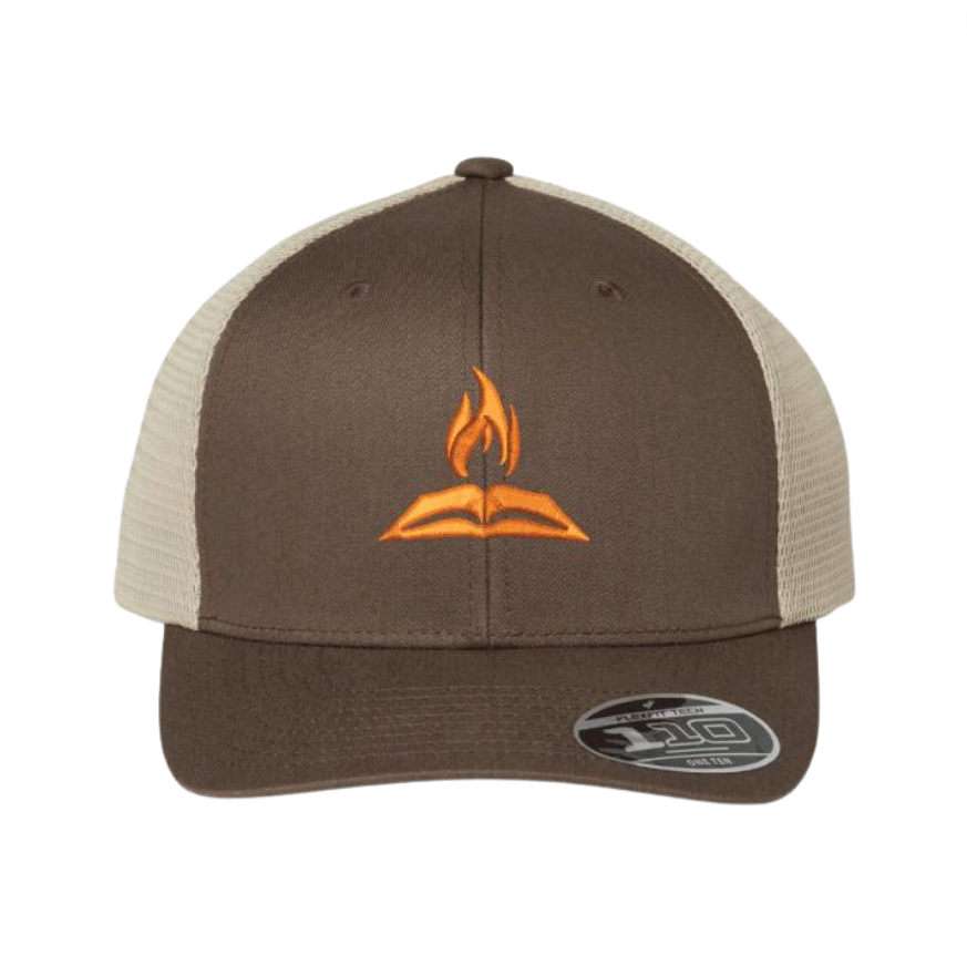 TTW Snapback Hat - Orange Flame