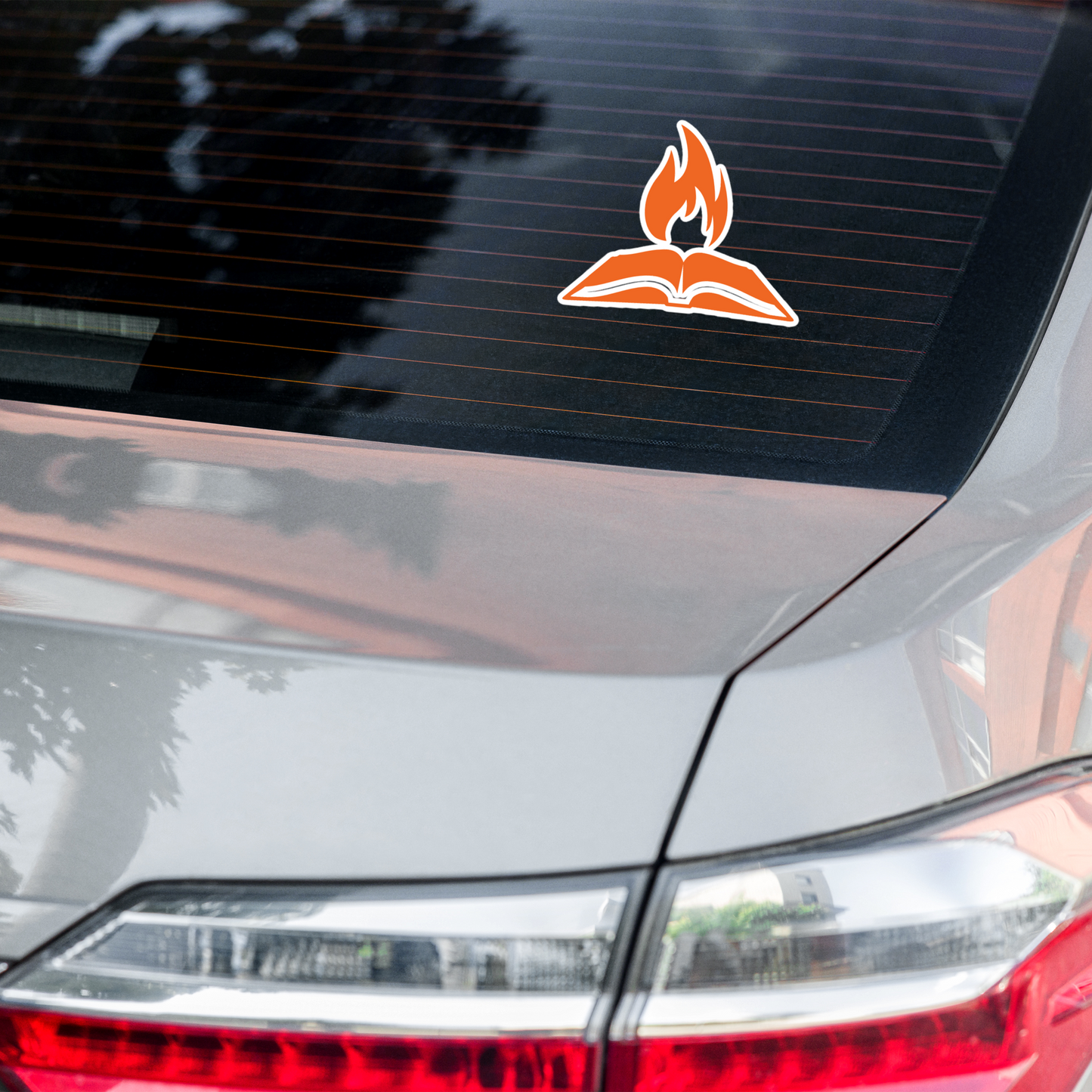 TTW Square Flame Logo Sticker - Various Sizes