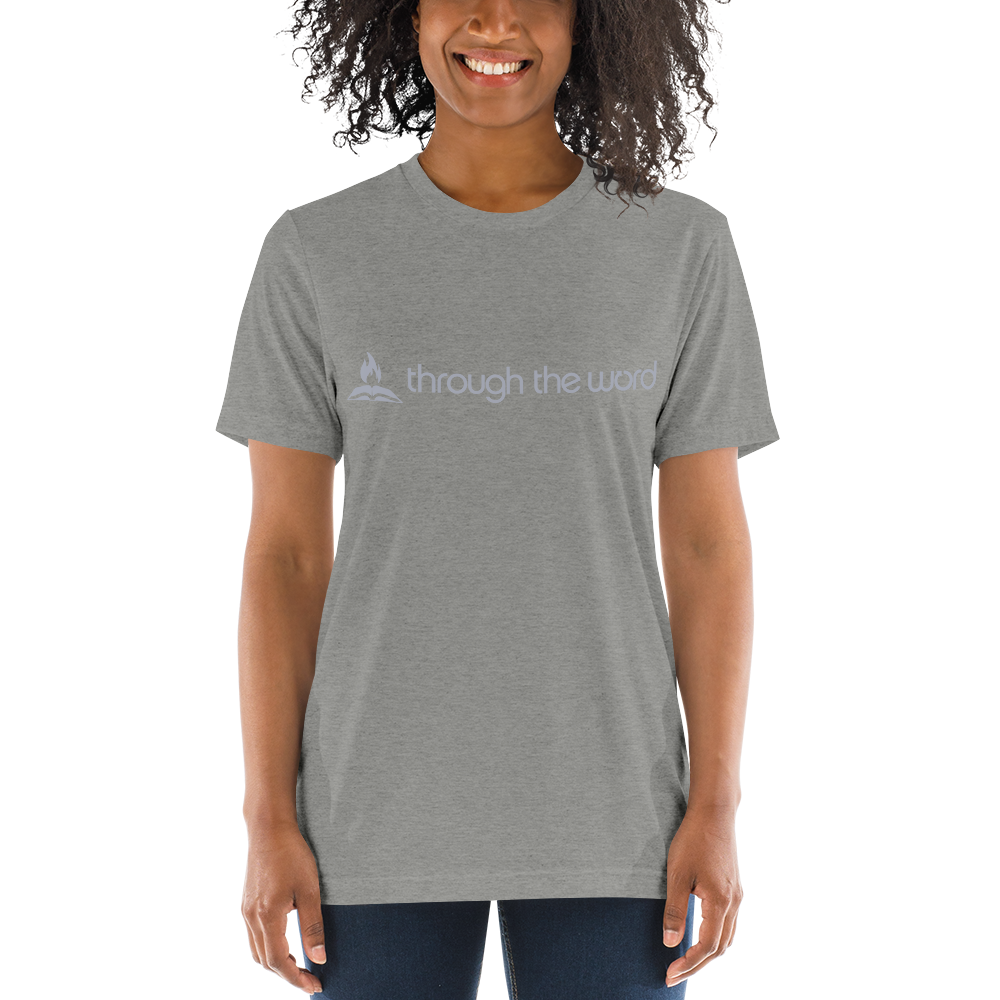 TTW Tri-Blend Premium T-Shirt - Flame Wordmark Logo